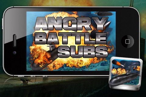 Angry Battle Submarines - A War Submarine Game! screenshot 3