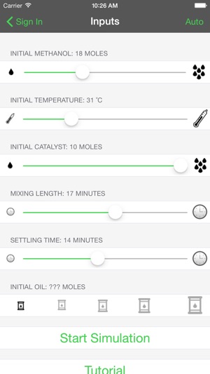 Biodiesel Simulation