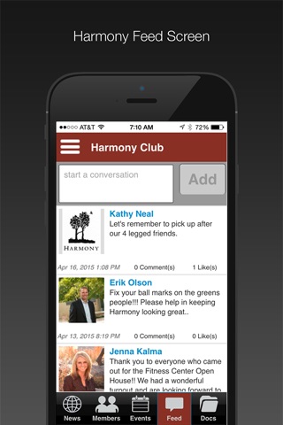 Harmony Club Mobile screenshot 4