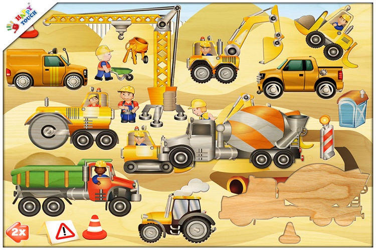 Car Puzzle Game for Kids (by Happy-Touch) screenshot-3