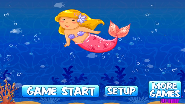 A Little Squishy Mermaid Princess: Fairy Tale Fishy Reef World - Free Girls Game