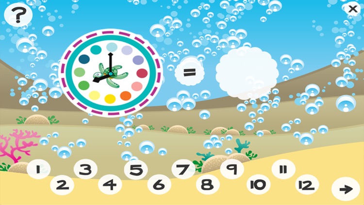 What time is it? Learning games for children to learn to read the clock screenshot-3