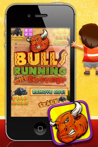 Bulls Running With Revenge - Free Game! screenshot 3