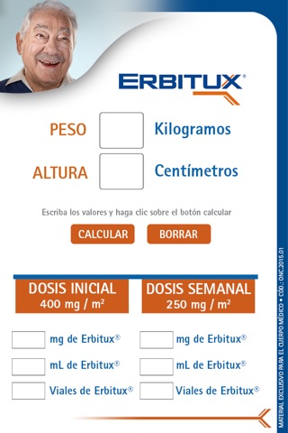 Erbitux Calculator screenshot 2