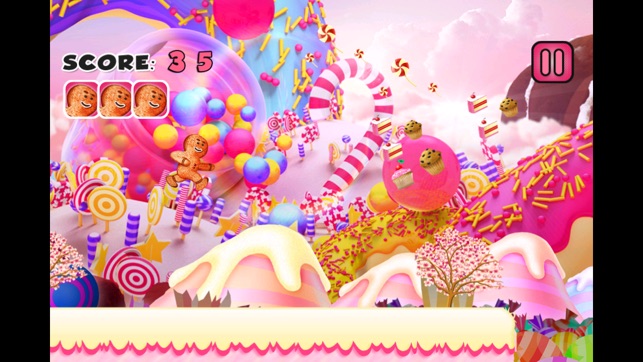 Candy Runner - Race Gingerbread Man Else Crush into Candies(圖2)-速報App