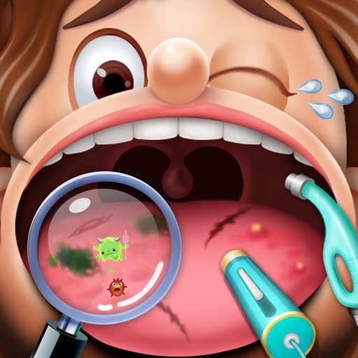 Little Tongue Doctor kids games by Degoo ltd