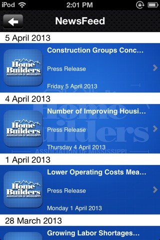 Home Builders Association MS screenshot 3