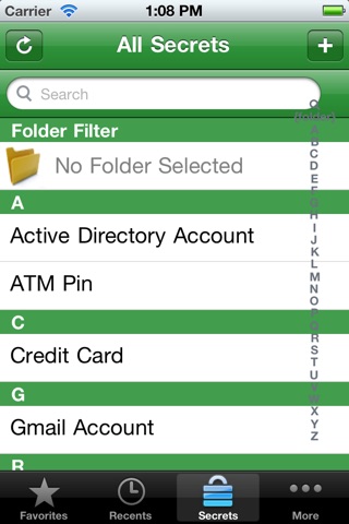 Password Manager Secret Server screenshot 4