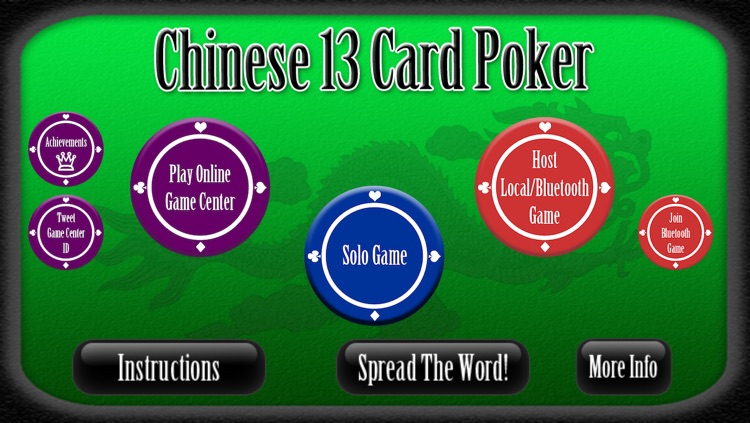 Chinese 13 Card Poker