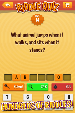 Riddle Quiz: The Fun Free Word Game With Hundreds of Riddles screenshot 4