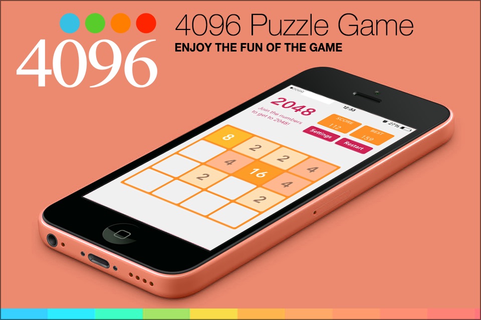 Play Number Game 4096 screenshot 3