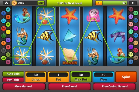 Sea Fantasy Slots !! screenshot 4