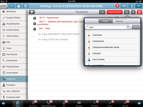 eClinicalTouch screenshot 3