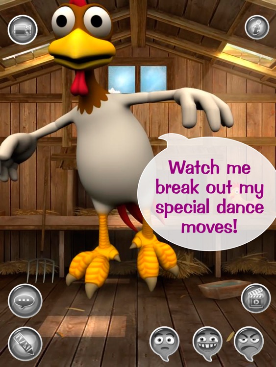 Hello Talky Chip! HD FREE - The Talking Chicken screenshot-4