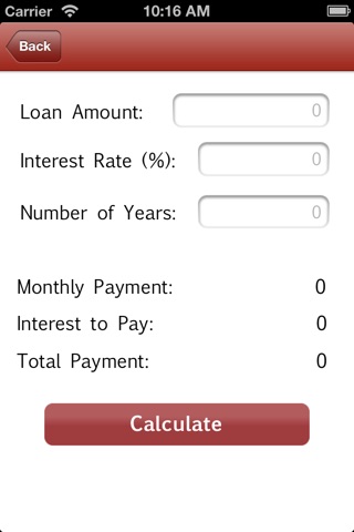 FPO Mortgage Calculator screenshot 2