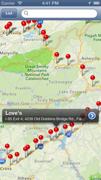 Truck Stops Finder - Pro screenshot-3