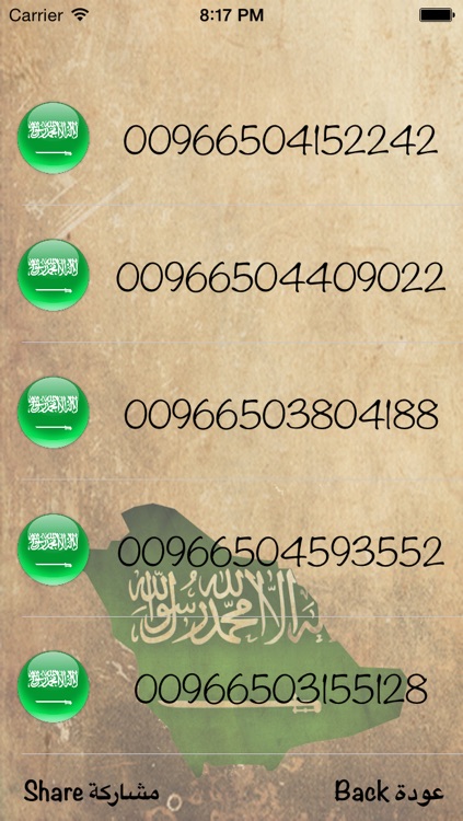 Saudi Numbers أرقام السعودية