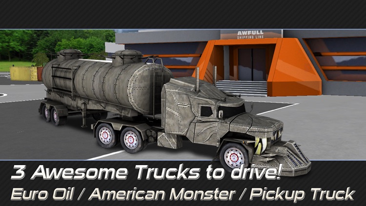 Trucker: Parking Simulator - Realistic 3D Monster Truck and Lorry 'Driving Test' Free Racing Game