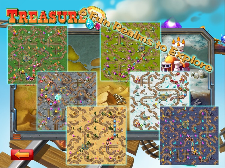 Treasure Train HD screenshot-3
