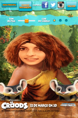 The Croods: Crood-ify Yourself screenshot 4