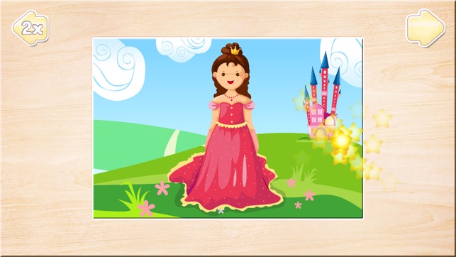 Toddler Apps - Wooden Puzzle for Girls (6 Pieces) 2+(圖2)-速報App