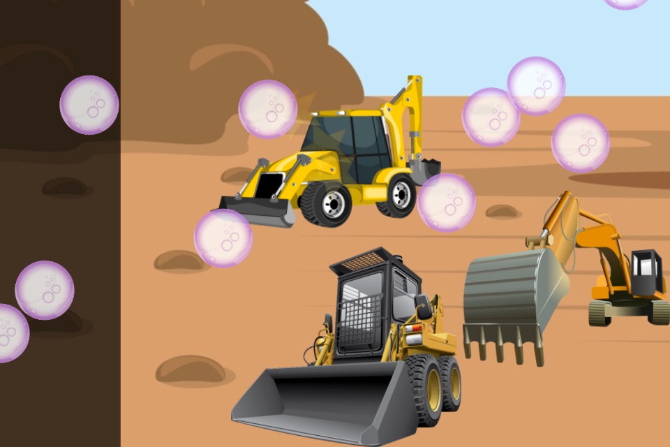 Digger Puzzles for Toddlers and Kids : play with construction vehicles ! screenshot 4