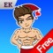 * Over 70 FREE, Big, HD, Exclusive emojis of Sexy Muscular Boy and Sexy Kitty Girl