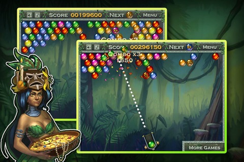 Mayan Bubble Shooter screenshot 3