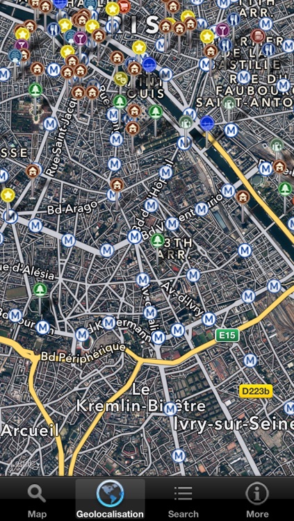 Discover Paris - maps, metro & monuments - free version screenshot-3