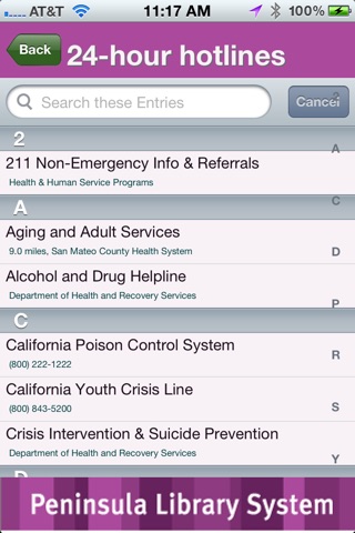 Community Information Program screenshot 2