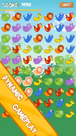 Game screenshot Wildlife Colony Join | Jelly Wild Fun Animals Cascade | Free Game apk