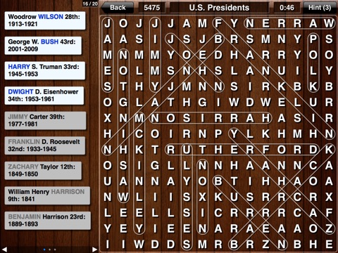 Word Search Unlimited HD: 1000+ Categories screenshot 4