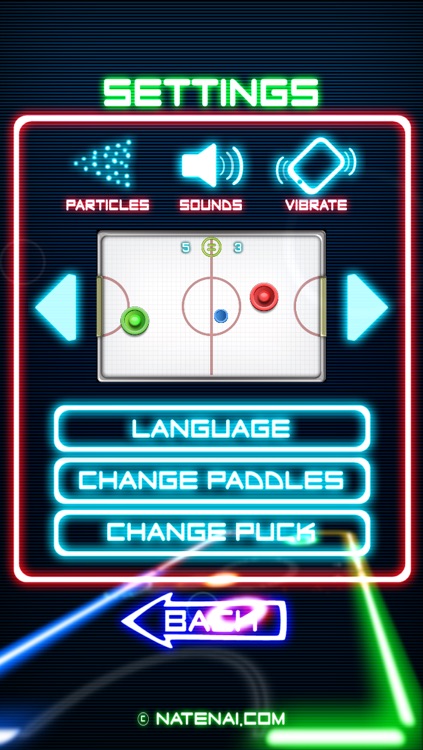 Glow Hockey 2 screenshot-4