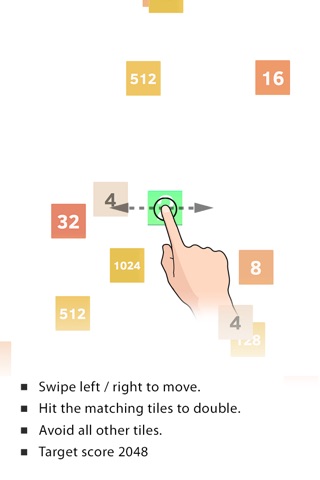 Dodgy tiles 2048 screenshot 4