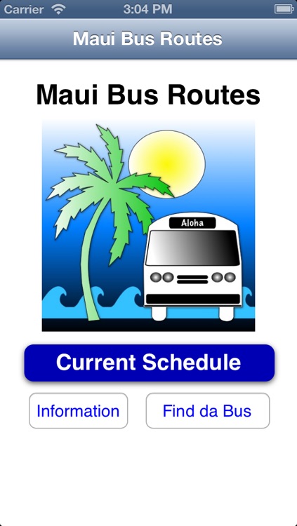 Maui Bus Routes