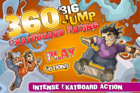 Skateboard Racing - 360 Big Jump screenshot 3