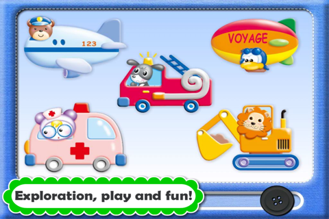 Baby Play Mat Toy · Animated Preschool Adventure: Learning Sound Touch Activity Games - Play and Learn with Funny Farm & Zoo Animals and Vehicles for Preschool and Toddler Kids Explorers by Abby Monkey® (My First Book Edition) screenshot 3