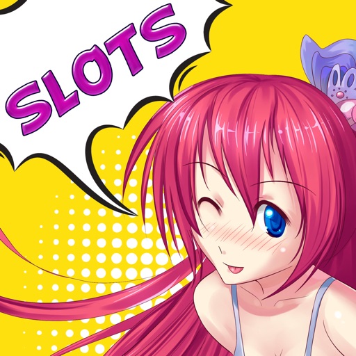 Manga Girls Slots - Lucky Free Cash Casino Slot Machine Game Icon