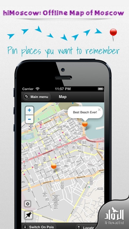 hiMoscow: Offline Map of Moscow