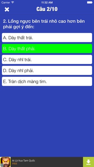 Trắc Nghiệm Triệu Chứng Học(圖2)-速報App