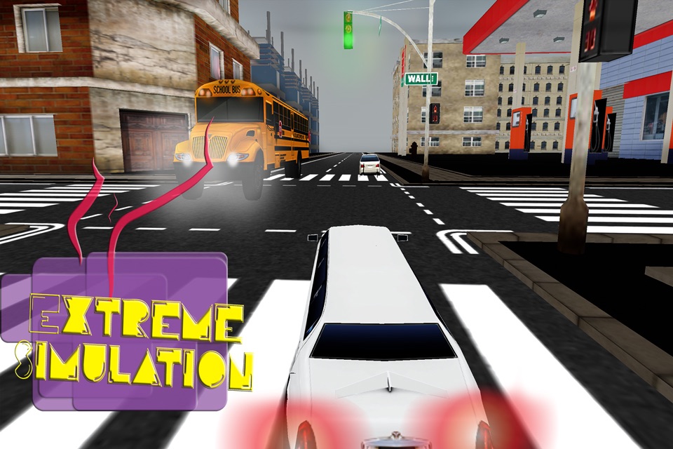 Limo Simulator 2015 Party Duty 3D Free screenshot 2