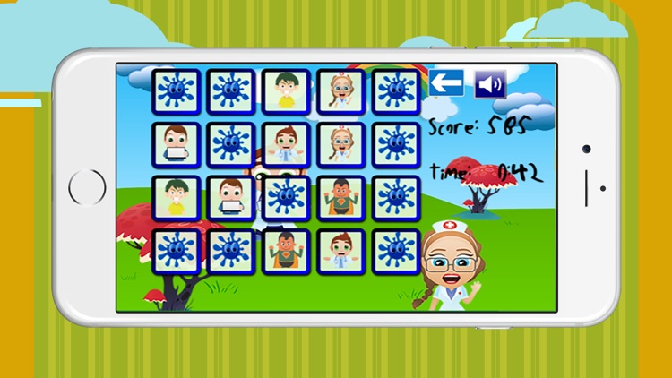 Portrait Match Game for kids