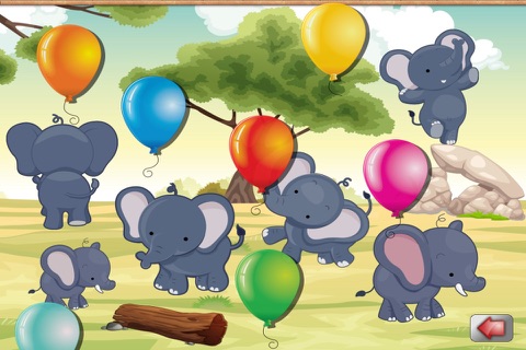 Animals Around The Equator - Beautiful free puzzle game for toddlers and kids screenshot 4