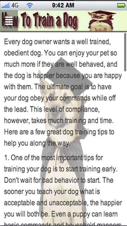 How to Train a Dog: Teach Your Dog Obedience Training! screenshot-4