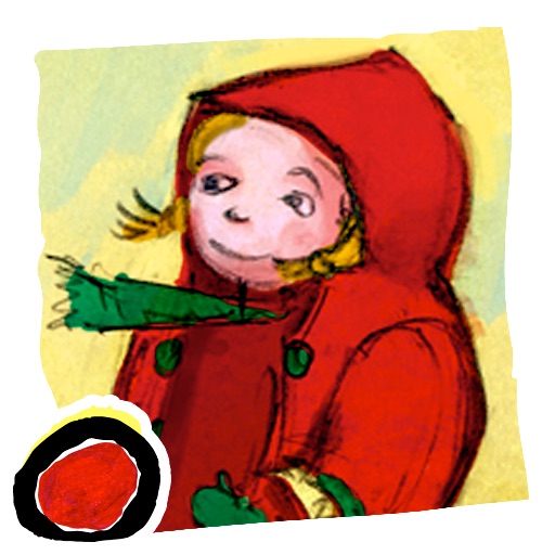 Red Riding Hood HD is a classic fairy tale app for kids about a young girl and a big bad wolf (by Auryn Apps)