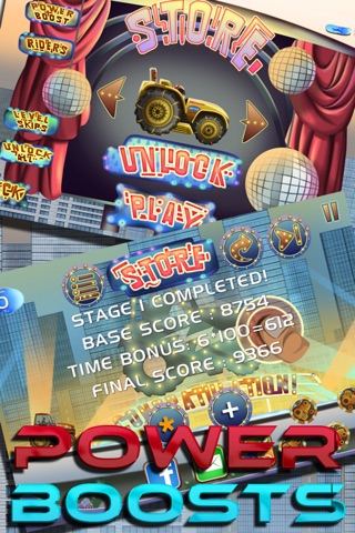 A Street Tractor Speed Race Pro: City Run Racing Game screenshot 4