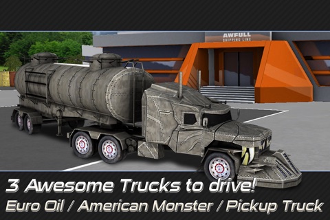 Trucker: Parking Simulator - Realistic 3D Monster Truck and Lorry 'Driving Test' Free Racing Game screenshot 3