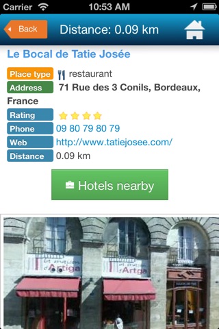 Bordeaux guide, hotels, map, events & weather screenshot 2