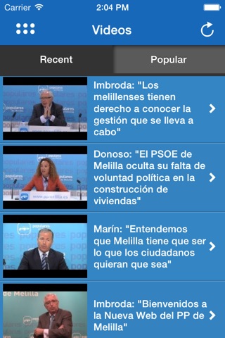 PP Melilla screenshot 3