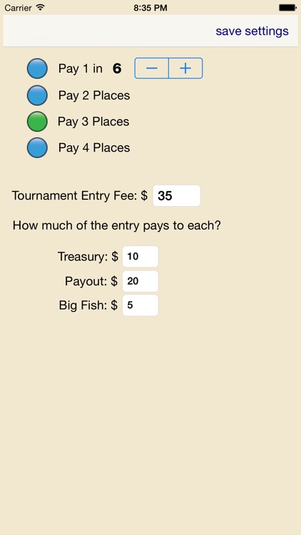Payout